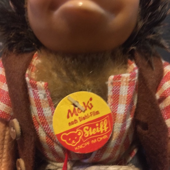 REAL GERMAN STEIFF FATHER HEDGEHOG - Picture 13 of 13
